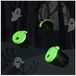 Kores taille-crayon Spooky, double, noir/blanc, fluorescent