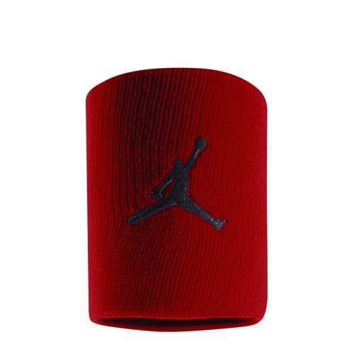 Nike Nike polsband - set van 2 Jordan Jumpman donkerrood/zwart