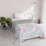 Fantasy Quilt van microvezel, voor de zomer, 1,5 ligplaatsen, moleculen