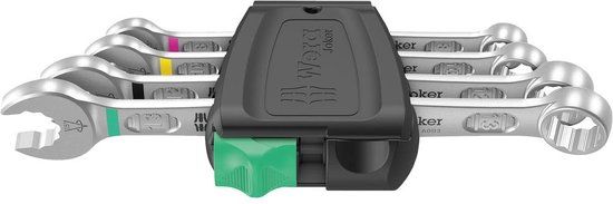 Wera 6003 Joker 4 Ring-steeksleutelset - 4-delig