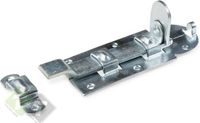 DX Geko Hangslot Rolschuif - Schuifgrendel met bocht - Schuif slot - 180 mm - Verzinkt
