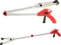 Merkloos / Sans marque 2x Grijptang - Opklapbaar - Pick-up Tang - 77 cm - Tillen tot 2 kg