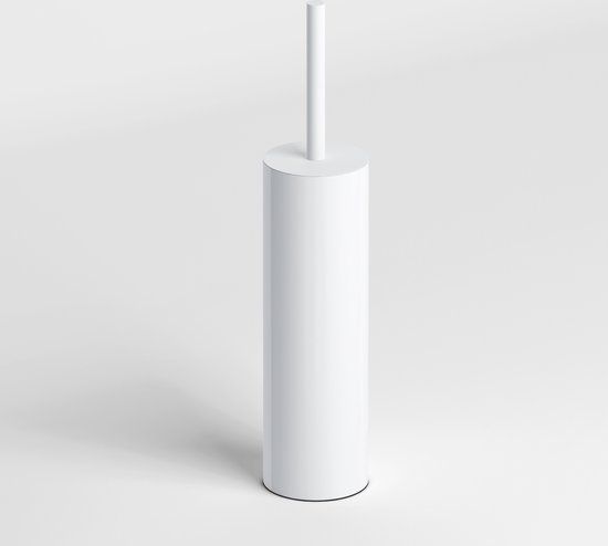 Clou Sjokker Toilet Brush Set Standing White Matt
