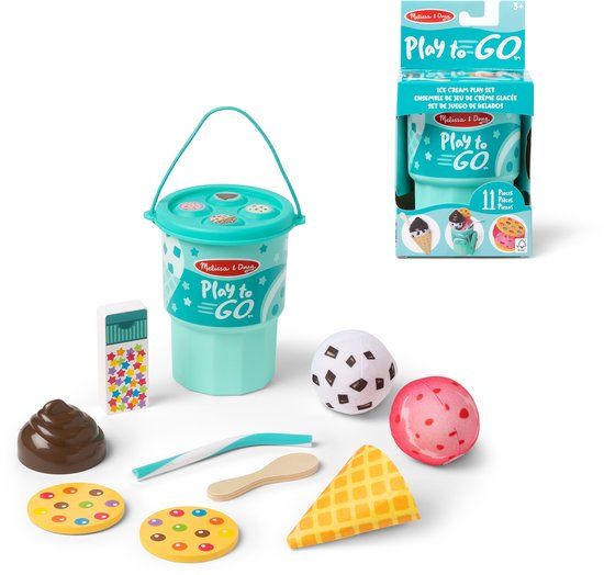 Top1Toys Melissa & Doug - IJsjes Speelset voor Onderweg - Houten Speelgoed