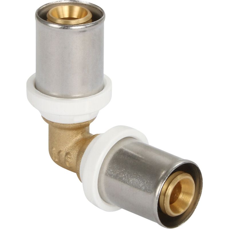 Fixomultix pers kniekoppeling 90° 16mm