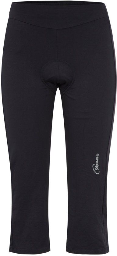 Gonso Jane Fietsbroek - Maat one size - Vrouwen - zwart Maat 38
