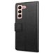 Just in Case PU Leather Book Case Black Samsung Galaxy S22+