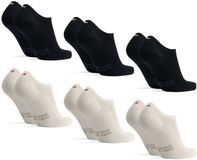 DANISH ENDURANCE Onzichtbare Bamboe Sokken - Anti-Slip Hiel - Unisex - Maat 35-38