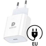 DEQSTER - Netspanningsadapter - 30 watt - 3 A (USB-C) - wit - Europa