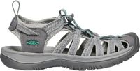 Keen Whisper Dames Wandelsandalen Medium Grey/Peacock Green - Maat 42