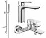 Mexen Alfa DF72 badset, chroom - 745703DF72-00
