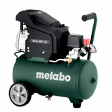 metabo Kompressor Basic 200-24, 8 bar persluchtcompressor met 24 l ketel