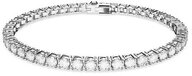 Swarovski Matrix Tennis Armband - Zilverkleurig - Vrouwen - 16.50 cm