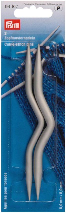 Prym Kabelnaalden 1x 6,0 mm / 1 x 8,0 mm
