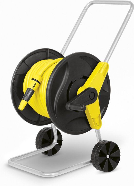 Kärcher Slangwagen HC 50 kit - incl. 15 m tuinslang - zwart/geel
