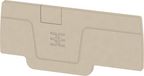 Weidmüller AEP 3C 2.5 - Plaque d'extrémité - 50 pc(s) - Wemid - Beige