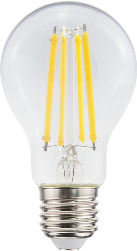 HOFTRONIC LED Filament lamp E27 - 11 Watt 1521 Lumen - A60 vorm - 2700K Warmwit licht - Dimbaar - Helder glas