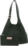 Coccinelle Leren schoudertas C-Easy Shopper Garden Green