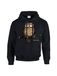 Bad Nature Bad Nature Owl Kapuzenpullover zwart