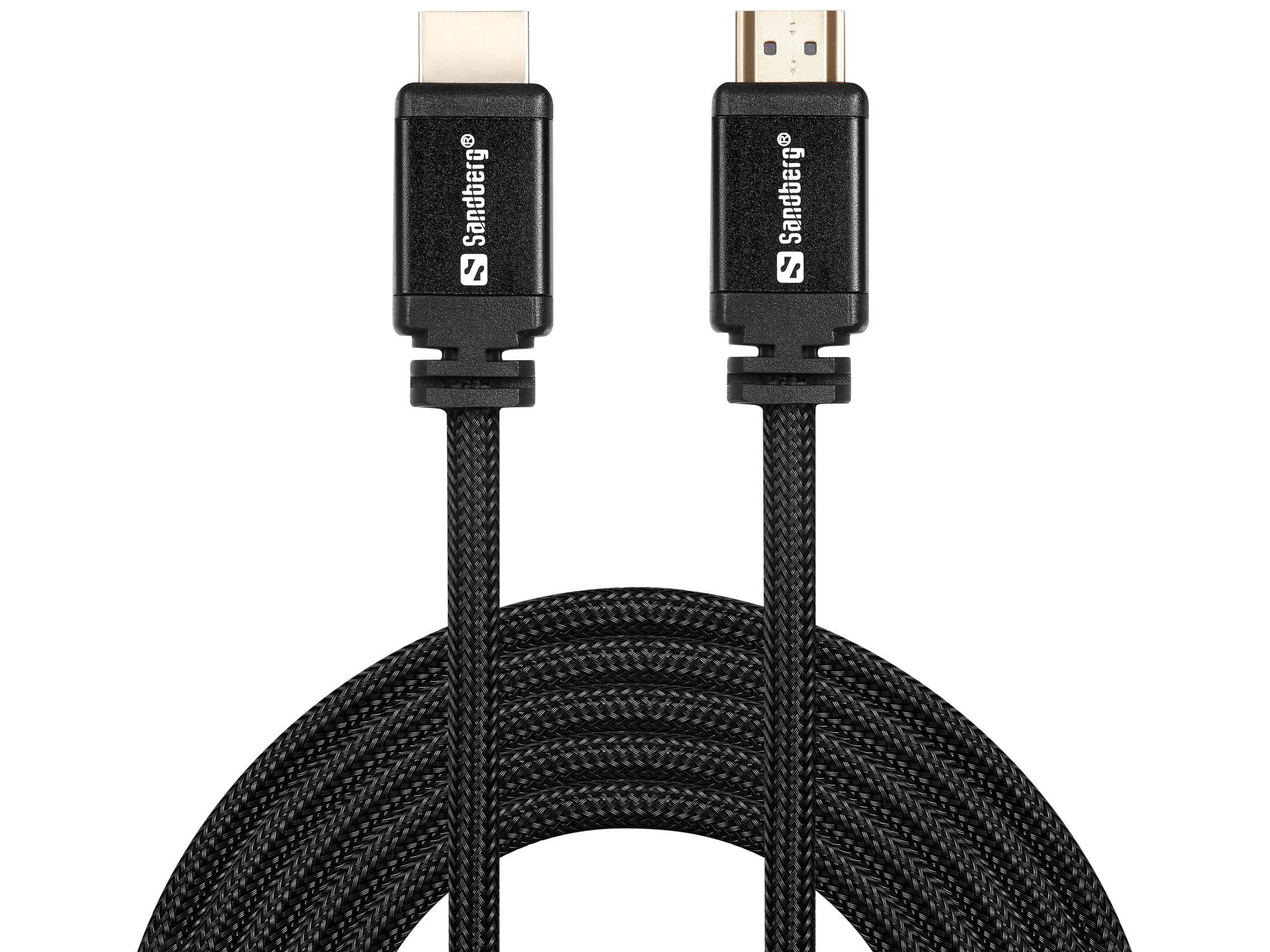 Sandberg HDMI 2.0 kabel 2m zwart