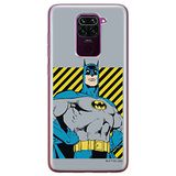 ERT GROUP mobiel telefoonhoesje voor Xiaomi REDMI NOTE 9 origineel en officieel erkend DC patroon Batman 069 optimaal aangepast aan de vorm van de mobiele telefoon, hoesje is gemaakt van TPU