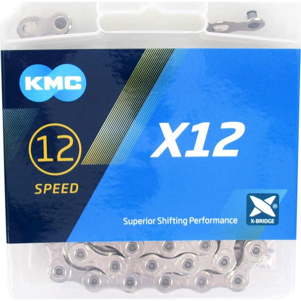 KMC X12 Silver Chain - 12 Speed - 4715575890203