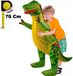 Henbrandt Opblaasbare T-Rex Dinosaurus - 76 Cm - Groen / Geel