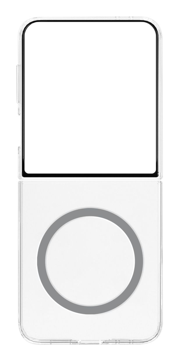 Samsung Galaxy Z Flip7 Clear Magnet Case - Transparent