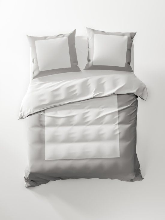 Heckett & Lane Lina Dbo 200 x 220 cm White/Silver Grey