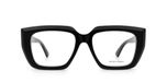 Bottega Veneta Lunettes de vue Femme Noir Géométrique 52mm