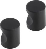 Differnz Meubelknop Cilinder 20 mm Mat Zwart
