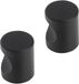 Differnz Meubelknop Cilinder 20 mm Mat Zwart