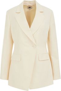 WE Fashion Dames THE ELEGANT BLAZER Ecru