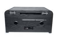 Muse MT-115W Muziekcenter met Bluetooth, radio, platen- en CD-speler - Zwart/Goud