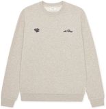 Les Deux Heren sweater LIGHT SAND MELA Katoen L