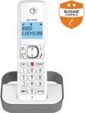 ALCATEL F860 solo draadloze vaste telefoon, grijs