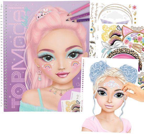 Depesche TOPModel Make Up Kleurboek