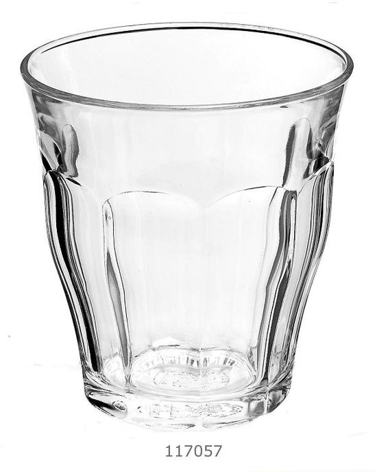 Duralex glas picardie 25cl ds a 6st Drinkglazen