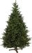 Our Nordic Christmas Kentucky Deluxe Hinged kunstkerstboom - 198 cm - Donkergroen - Ø124 cm - 1542 tips - Houten voet