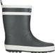 ZIGZAG Gummistiefel Hurricane Unisex donkergroen-wit Gestreept Natuurlijk rubber Maat 24