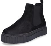 Tamaris Chelsea enkellaarzen voor dames, uitneembare zool, zwart 001, 37 EU