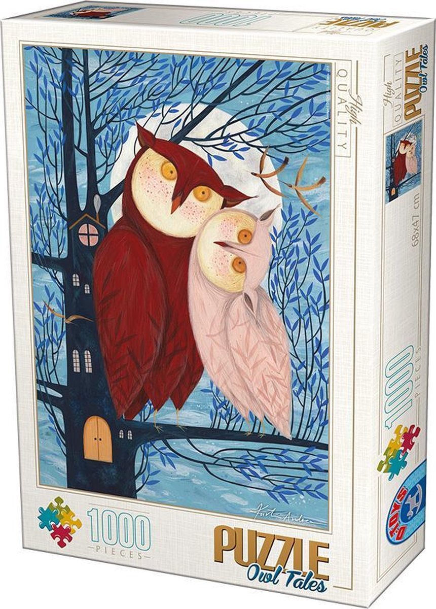 dtoys Owl Tales Kunstpuzzel met uilen