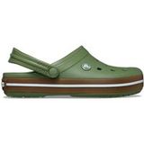 Crocs Crocband Gum Clog Badslippers Heren - olijf, beige, Maat 46-47