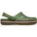 Crocs Crocband Gum Clog Badslippers Heren - olijf, beige, Maat 46-47