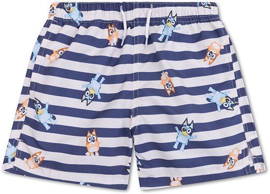 Swim Essentials Zwemshort Jongens Bluey Blauw/Wit