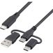 Renkforce RF-6615906 Câble USB USB 2.0 0,5 m USB C 60 W Noir