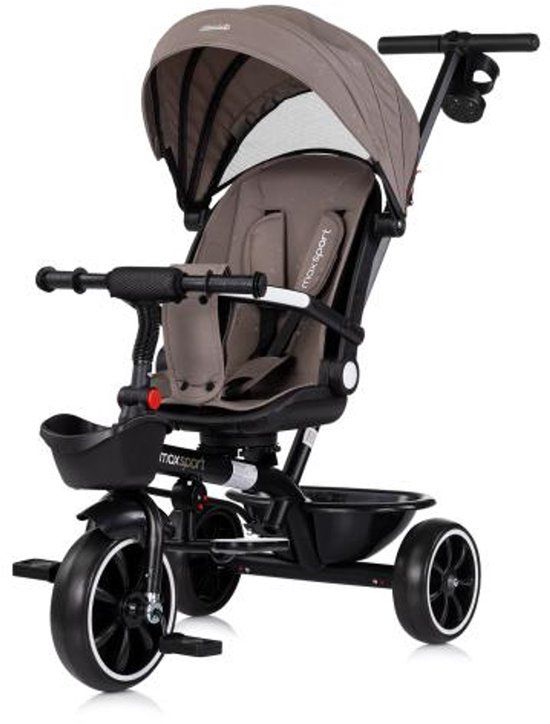 Chipolino Max Sport Driewieler - 2 in 1 - Licht bruin