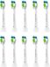Philips Sonicare DiamondClean opzetborstels HX6068, 8 stuks, wit