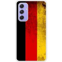 Samsung Bedrukt siliconen hoesje compatibel met Galaxy A54 5G Drapeau Allemagne