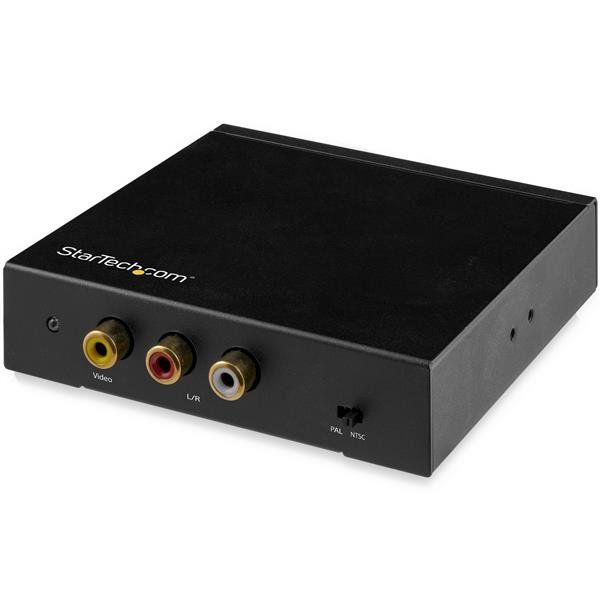 StarTech.com HDMI naar RCA converter box met audio - Zwart